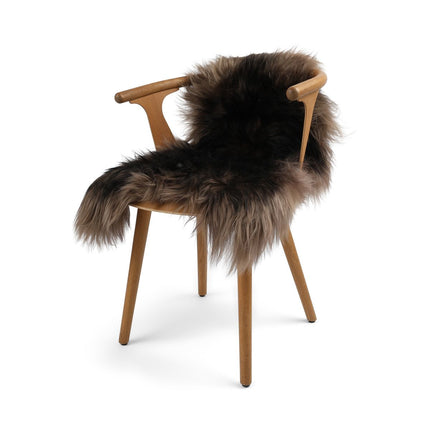 Isländskt fårskinn | Infärgat | 100 + cm Ljusbrun