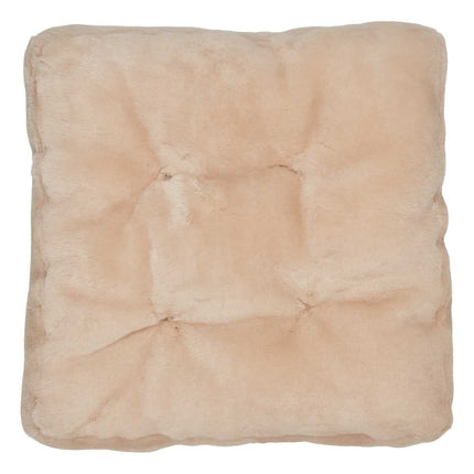 Moccasin-stolsöverdrag | Kalvläder med baksida Kastanj