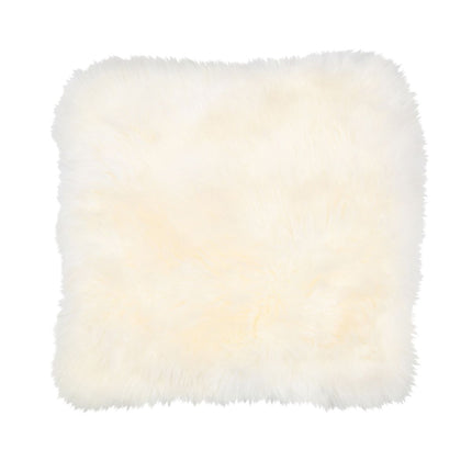 Fårskinnskudde | Lång ull | Utan fyllning | 50x50 cm