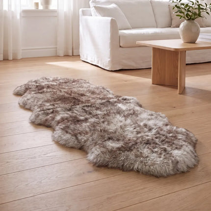 Fårskinnsfäll | Dubbel | Lång lugg | 170x60 cm Vargspets