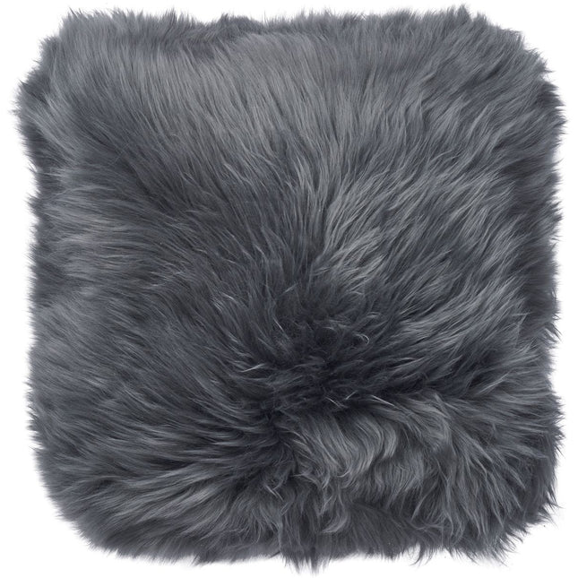 Fårskinnskudde | Lång lugg | 45x45 cm