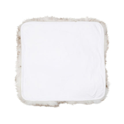 Stolsdyna | Långhårig | Nya Zeeland | Tygbaksida | 40x40 cm Vargspets