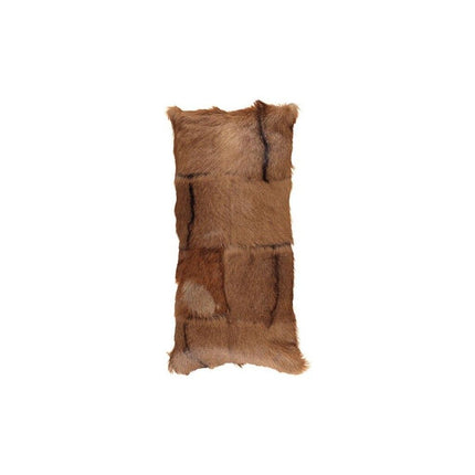 Kudde | Getskinn | Kort lugg | 28x56 cm