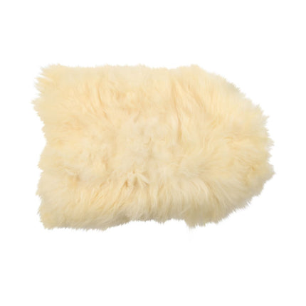 Fårskinn Premium | Lång lugg | 90x60 cm Beige / Vit