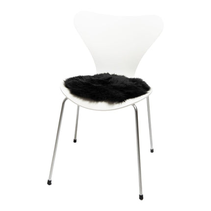 Stolsdynor | Fårskinn | 2-Pack | D35 cm
