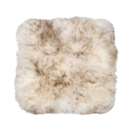 Fårskinnskudde | Lång ull | Utan fyllning | 50x50 cm Vargspets