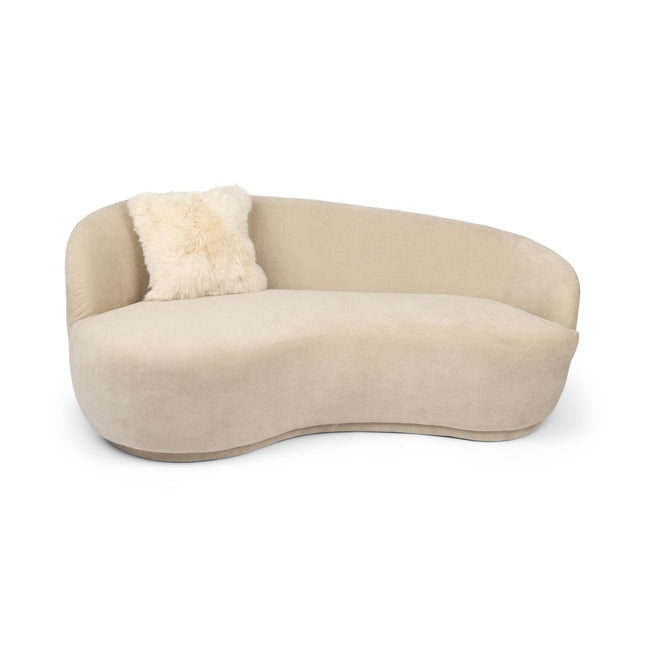 Fårskinnskudde | Lång ull | Utan fyllning | 40x40 cm