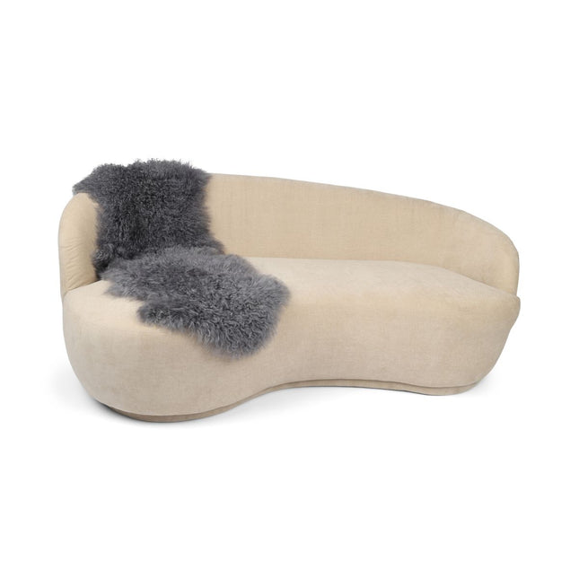 Dubbelt tibetanskt fårskinn | 150x50 cm